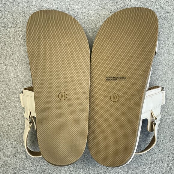 NEW Dolce Vita Argyle Beige Platform Sandals Women's Size 10 - Picture 6 of 7